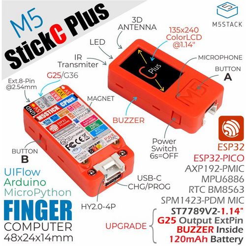 M5 Stack K016-P Mikrocontroller 1 St.